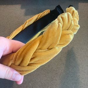 Braided Velvet Headband
